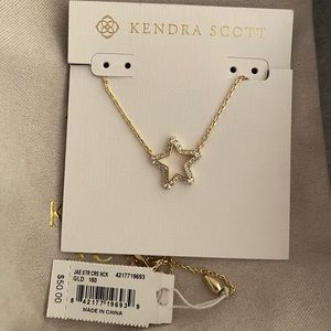 Kendra Scott adjustable Jae star necklace